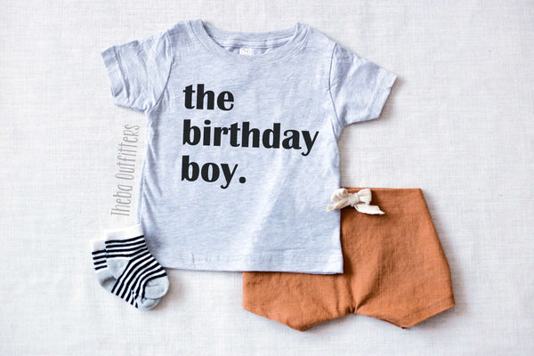 The Birthday Boy Shirt Tee Toddler Baby Theba Outfitters