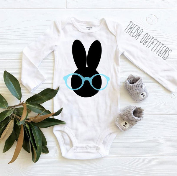 Bunny Glasses - Onesie