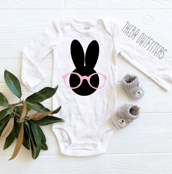 Bunny Glasses - Onesie