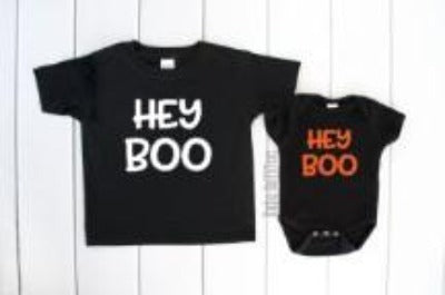 'Hey Boo' Onesie/Tee