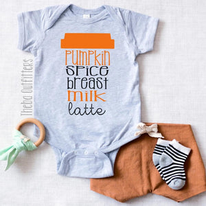 Pumpkin Spice Breastmilk Latte Onesie/Tee