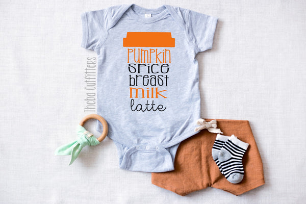 Pumpkin Spice Breastmilk Latte Onesie/Tee