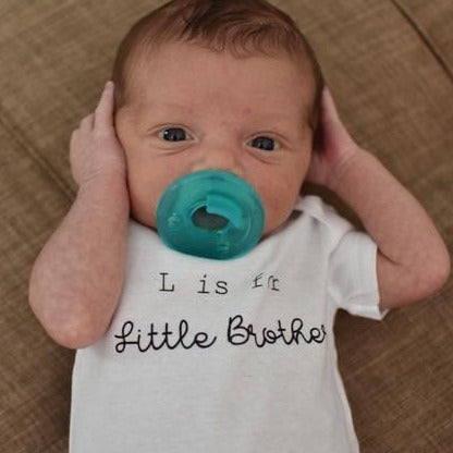 'L is for Little Brother' Onesie